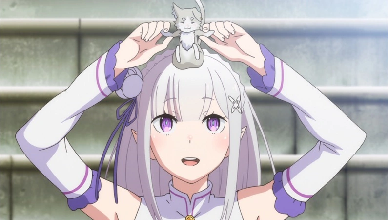 Emilia - anime nữ trong Re Zero