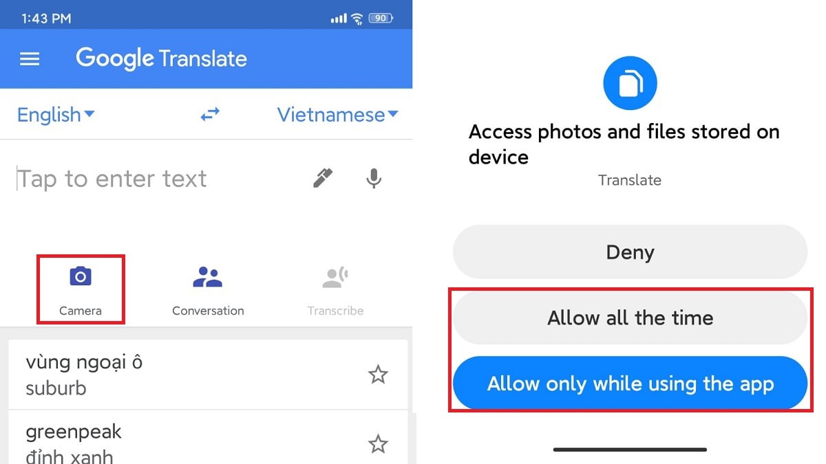 Hướng dẫn chi tiết các bước sử dụng google dịch hình ảnh