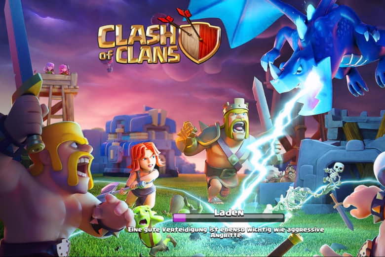 Hướng dẫn tải game clash of clans apk cho Android