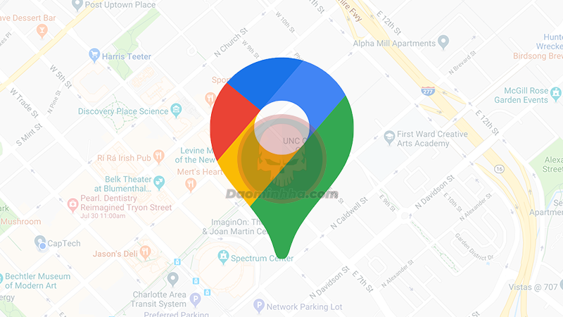 Xác định vị trí của tôi thông qua Google Map